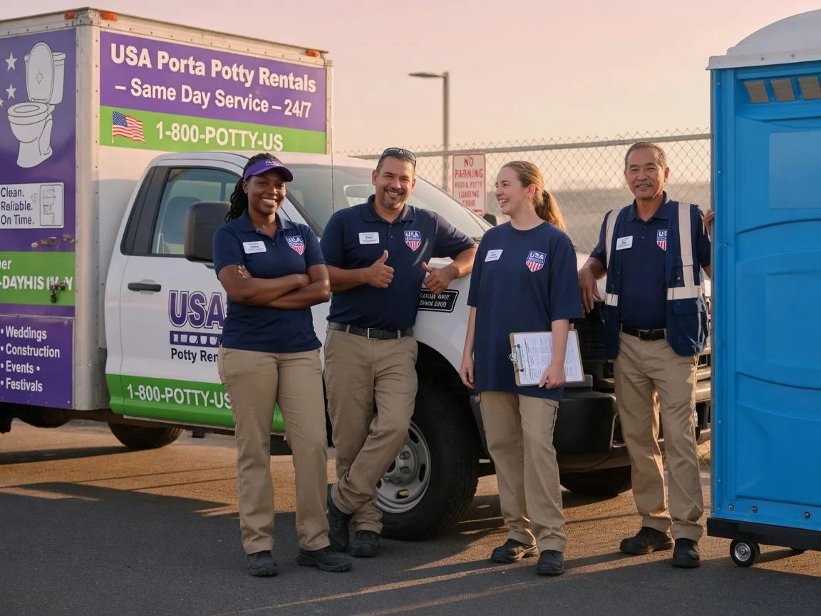 Porta Potty Rental company in Potrero, CA